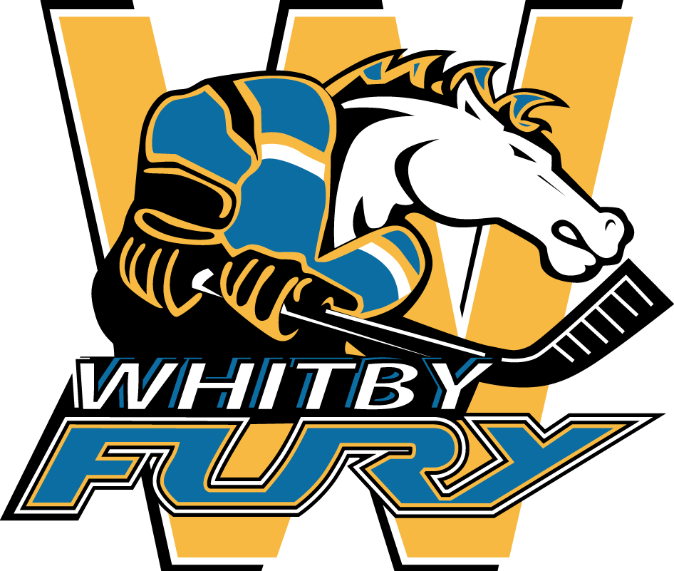 Whitby Fury 2008-Pres Primary Logo iron on transfers for clothing